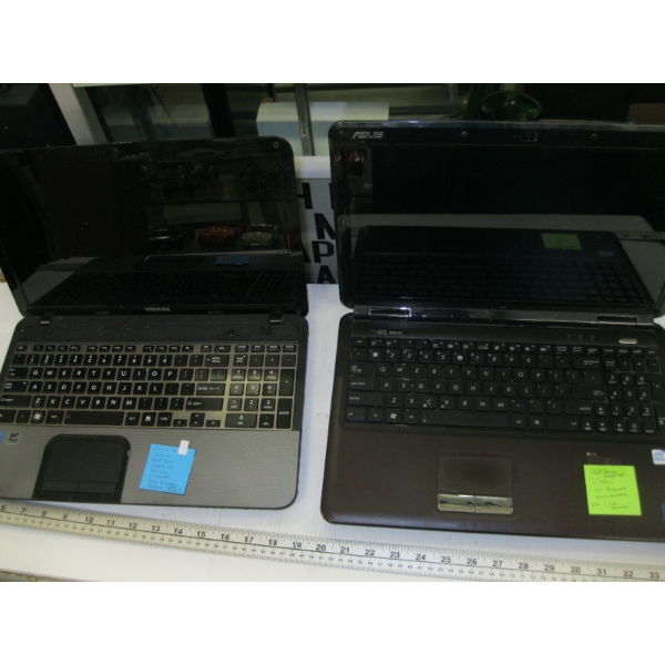 2 LAPTOP COMPUTERS - NO CORDS