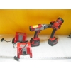 Image 1 : MILWAUKEE DRILL, FLASHLIGHT, BATTERIES & CHARGERS