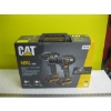 Image 1 : 18V CAT LITHIUM ION HAMMER DRILL & IMPACT DRIVER COMBO KIT