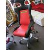 Image 2 : UNIQUE CHAIR & TABLE SET - AUTOMOTIVE DESIGN - RED/BLACK/CHROME