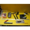 Image 1 : SM. TOTE OF MISC. TOOLS & A ELIMINATOR BATTERY CHARGER