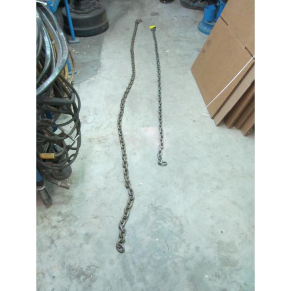 2 SINGLE HOOK CHAINS