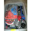 Image 1 : BIN OF MISC. ALLAN KEYS, WRENCHES, ETC.