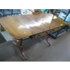 Image 3 : DROP LEAF 2 DRAWER DUNCAN PHYFE BASED ANTIQUE TABLE