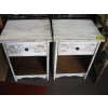 Image 1 : PAIR OF SINGLE DRAWER NIGHTSTANDS