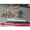 Image 5 : PAIR OF DOWNHILL SKIS IN BAG & 2 SETS OF BOOTS