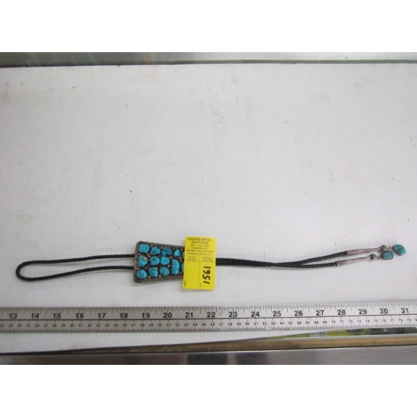 NAVAJO BOLO TIE - MARKED