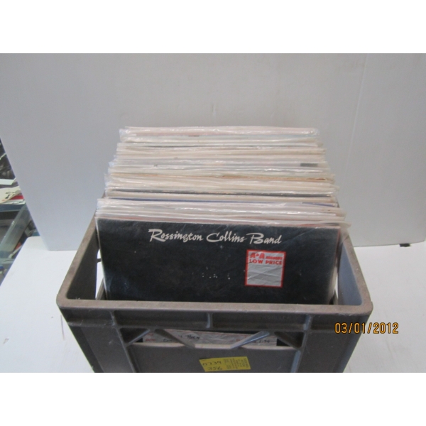 CRATE OF RECORDS