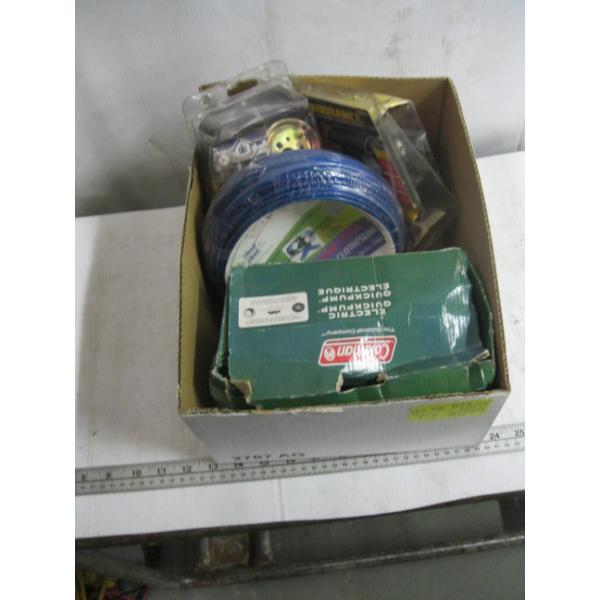 ELECTRIC INFLATOR, CLOTHESLINE CORD, 7 WAY PLUG, ETC.