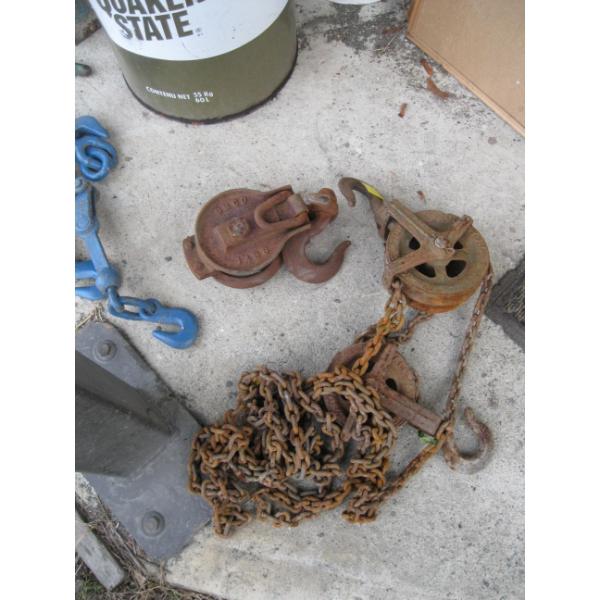 CHAIN HOIST & PULLEY