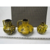 Image 1 : 3 PIECES OF WEST GERMAN MCM FAT LAVA POTTERY