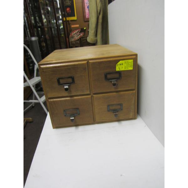 FILE DRAWER W/LG. SELECTION OF VINTAGE POSTCARDS