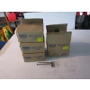 Image 1 : 5 BOXES OF 6" BLACK SLATWALL HOOKS