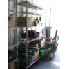 Image 1 : 6 SHELF METRO RACK W/EXTRA SHELF - 1 WHEEL BROKEN