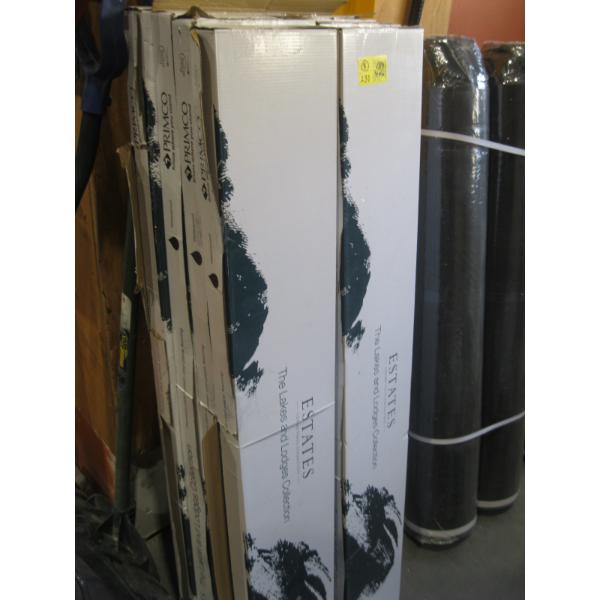 8 BOXES OF CLEARWATER VINYL FLOORING