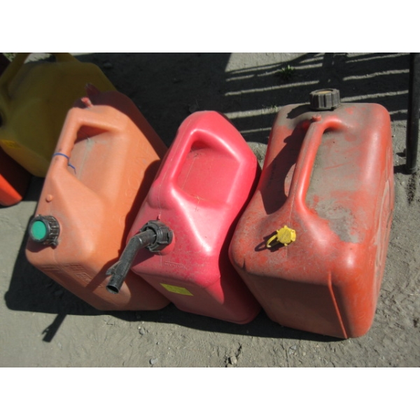 3 - 5 GALLON FUEL CANS