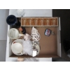 Image 2 : MISC. DOLL, CRYSTAL FIGURINE, GLASSES, ETC.