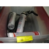 Image 1 : BIN W/GREASE GUN & 3 TUBES OF GREASE