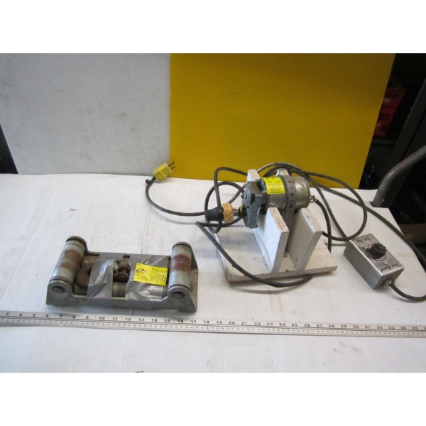 WINCH FAIRLEAD & A SM. GEAR REDUCER