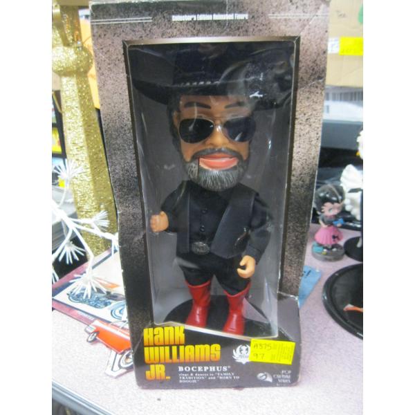 HANK WILLIAMS JR. SINGING/DANCING FIGURINE