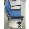 Image 3 : 2 FOLDING CAMPING CHAIRS W/SIDE TABLES