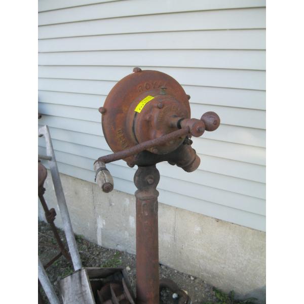 LG. FORGE BLOWER ON STAND MADE BY ROYAL