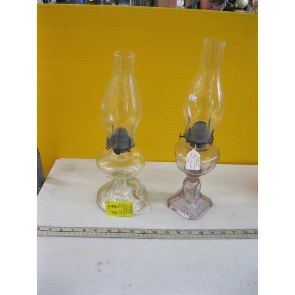 2 OIL LANTERNS