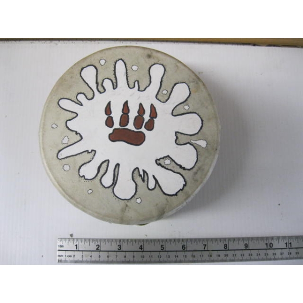 BEAR PAW DESIGN DRUM