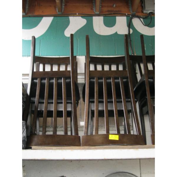 4 SLATBACK CHAIRS