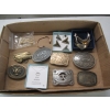 Image 1 : BOX OF BELT BUCKLES & MISC. ITEMS