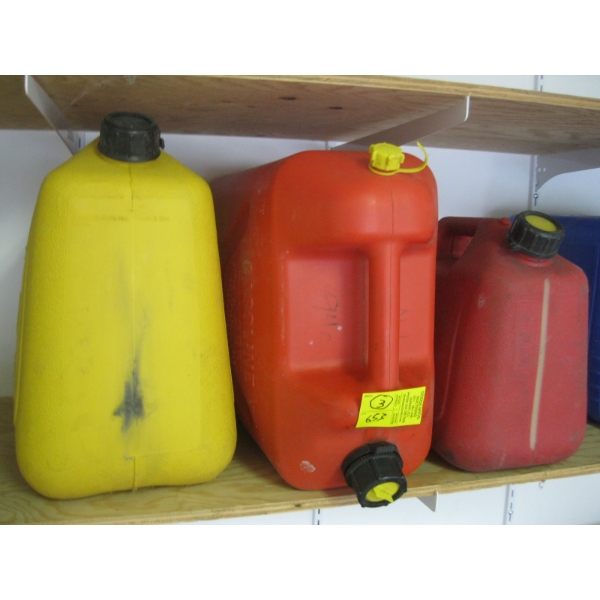 3 FUEL CONTAINERS