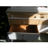 Image 5 : 2 PIECE WHITE DRESSER W/UPPER CABINET
