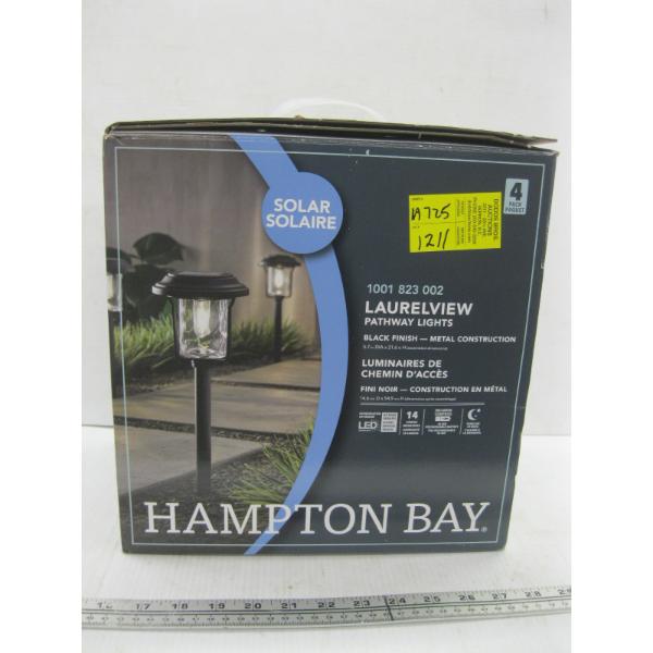 NEW HAMPTON BAY SOLAR LIGHT SET
