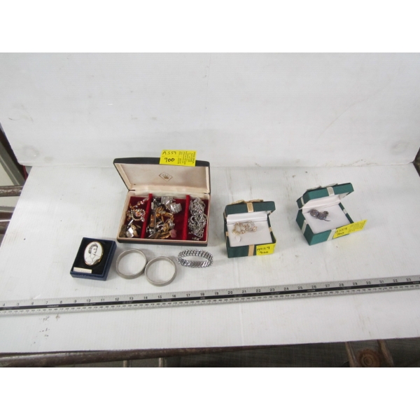 ASST. COSTUME JEWELLERY - CUFFLINKS, ETC.