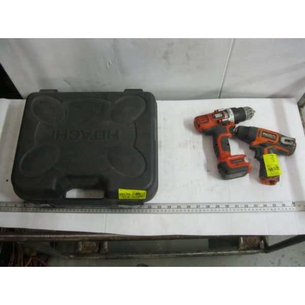 3 "AS IS" CORDLESS TOOLS - NO BATTERIES