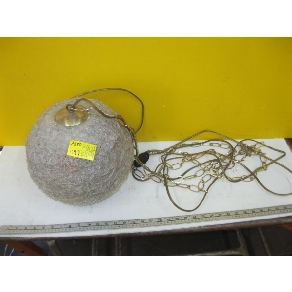 VINTAGE MCM HANGING LAMP