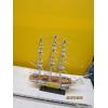 Image 2 : WOODEN SAIL SHIP & 2 CLOCKS