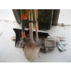 Image 2 : BUNDLE OF ASST'D GARDEN TOOLS - SHOVEL, MOP, WEEDER, ETC.