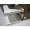 Image 1 : 2 SM. WHITE TABLES W/ROLLERS