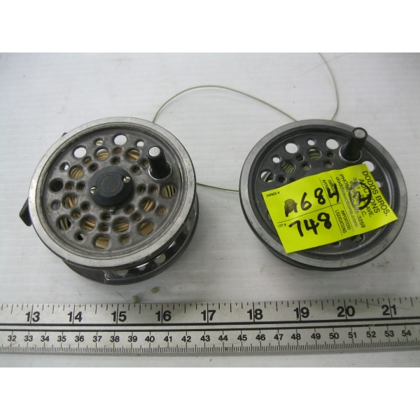 JW YOUNG & SONS RADICH, ENGLAND FLY REEL W/EXTRA SPOOL