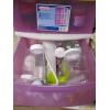 Image 3 : 3 TIER PLASTIC CONTAINER W/MISC. ITEMS: CUPCAKE LINERS, SPRINKLES, ETC.