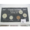 Image 3 : 1967 CDN SHORT SET W/EXTRA RABBIT NICKEL