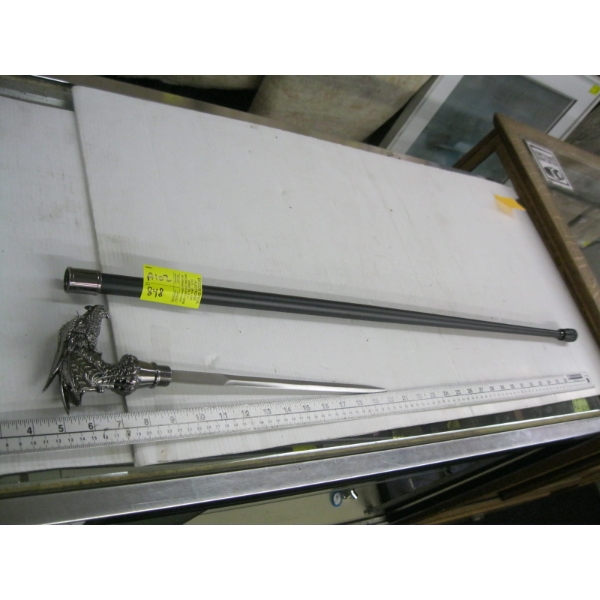 DRAGON HANDLED SWORD CANE