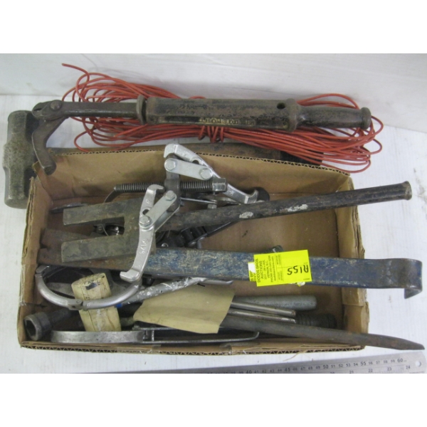 MISC. NAIL PULLERS, SLEDGEHAMMER, ETC.