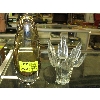 Image 1 : STROMBERG SWEDISH GLASS VASE & A GLASS DECORATIVE DISH
