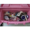 Image 4 : PINK TOOLBOX W/ASST. CONTENTS