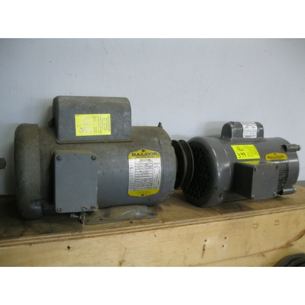 2 BALDER ELECTRIC MOTORS - 1/2HP & 2HP