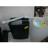 Image 3 : MISC. SHREDDER, MAGNIFYING LIGHT, SUITCASES, ETC.