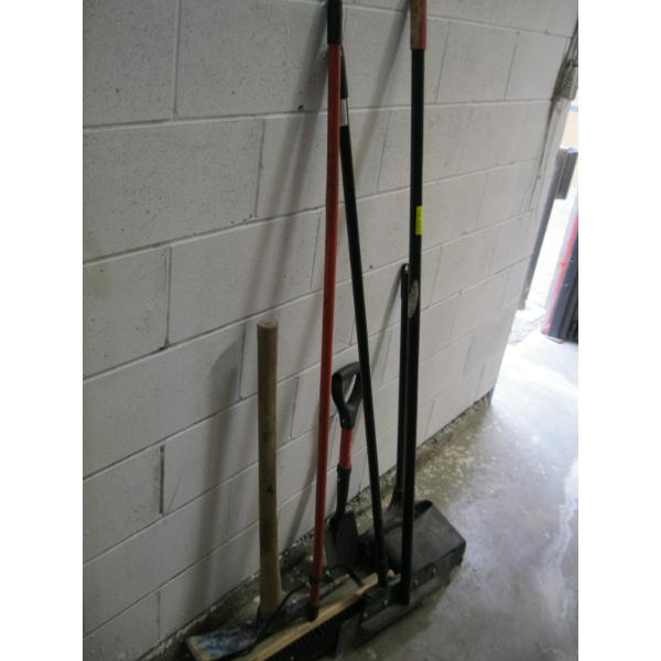 MISC. PICK, BROOM, SCRAPERS, ETC.