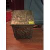 Image 1 : BRASS LIDDED BOX ON CASTORS